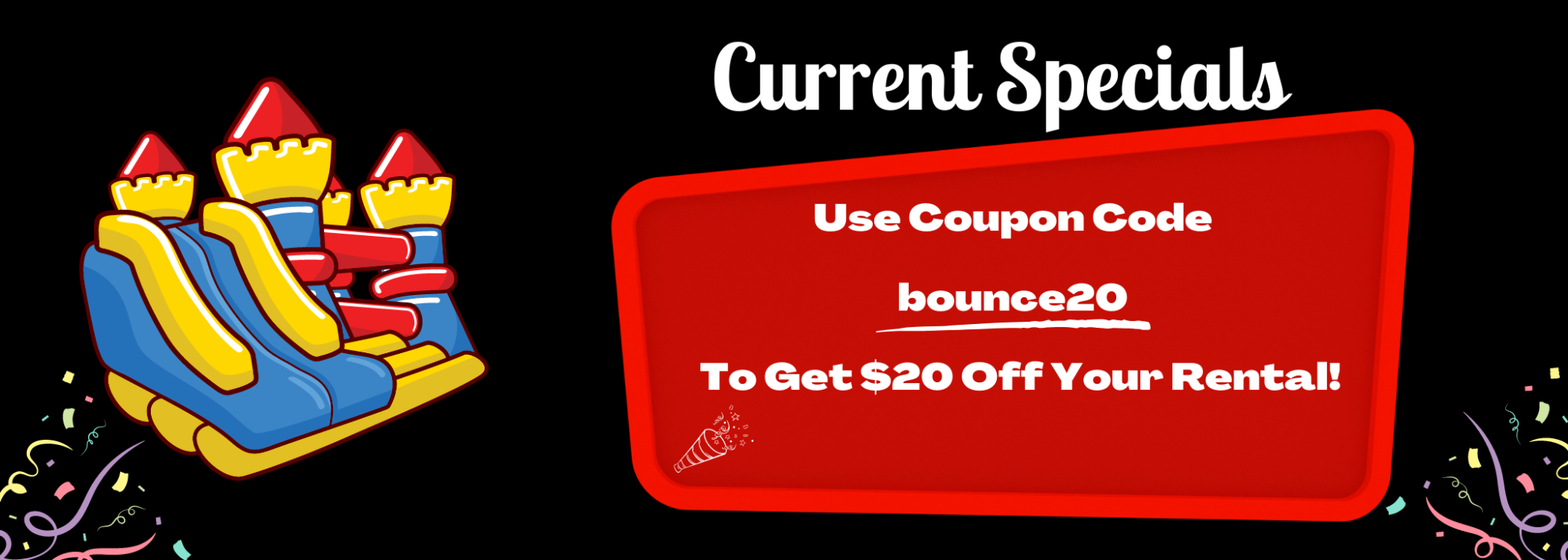 1 Bounce House and Water Slide Rentals