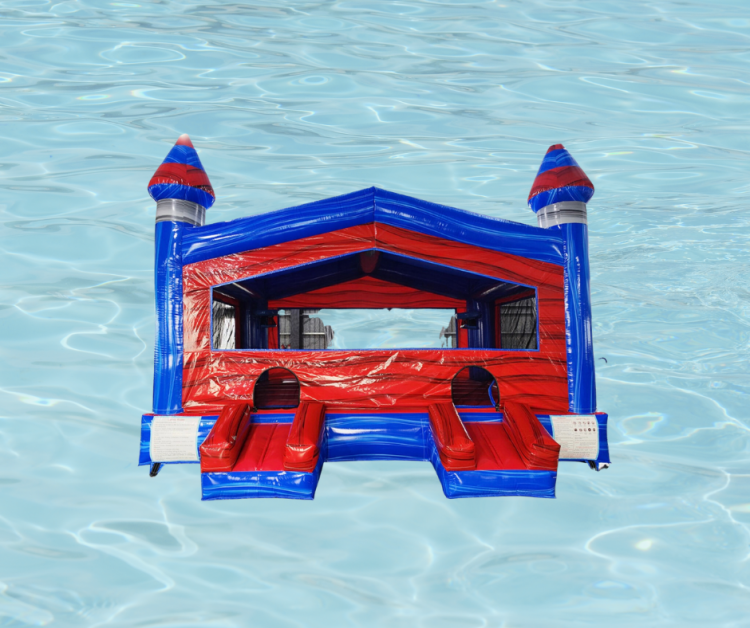 Crimson Blue  Jumbo XL Bounce House