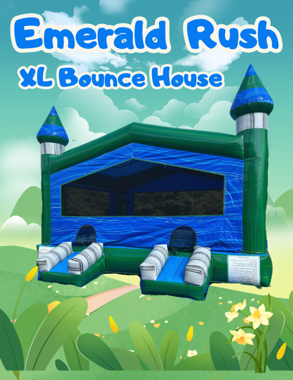 Emerald Rush  Jumbo XL Bounce  House