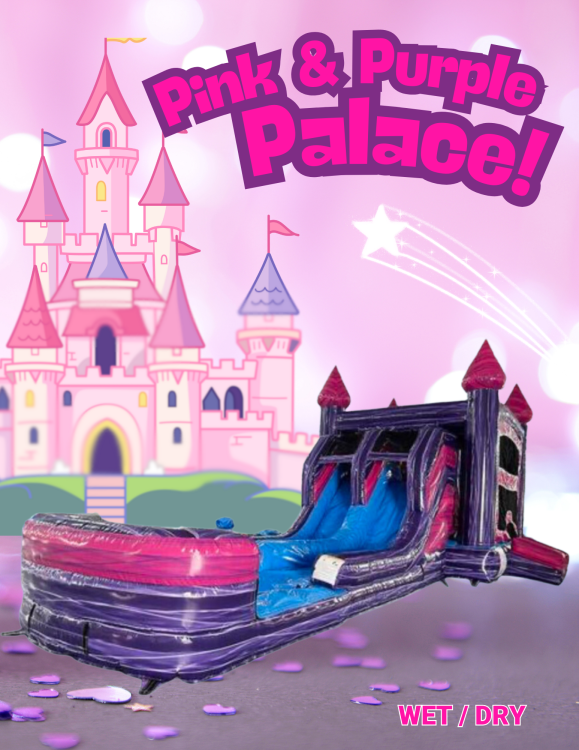 Bounce House with Slide Combos