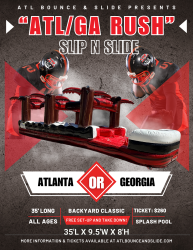 35' ATL / Georgia Rush  Slip N Slide