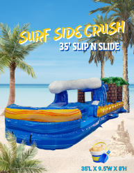 35' Surf Side Crush Slip N Slide