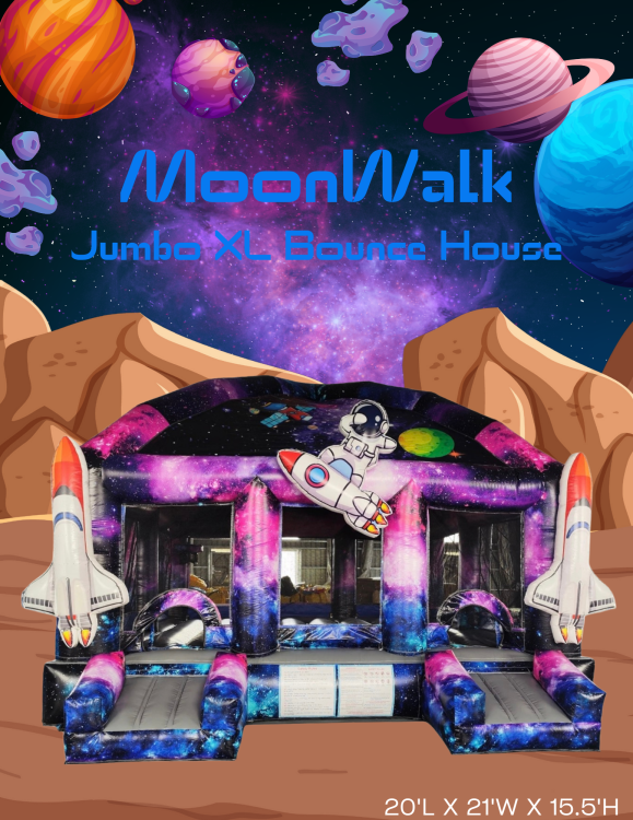 Moonwalker  MEGA XL Bounce House
