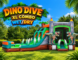 Dino Dive XL Dual Lane Combo